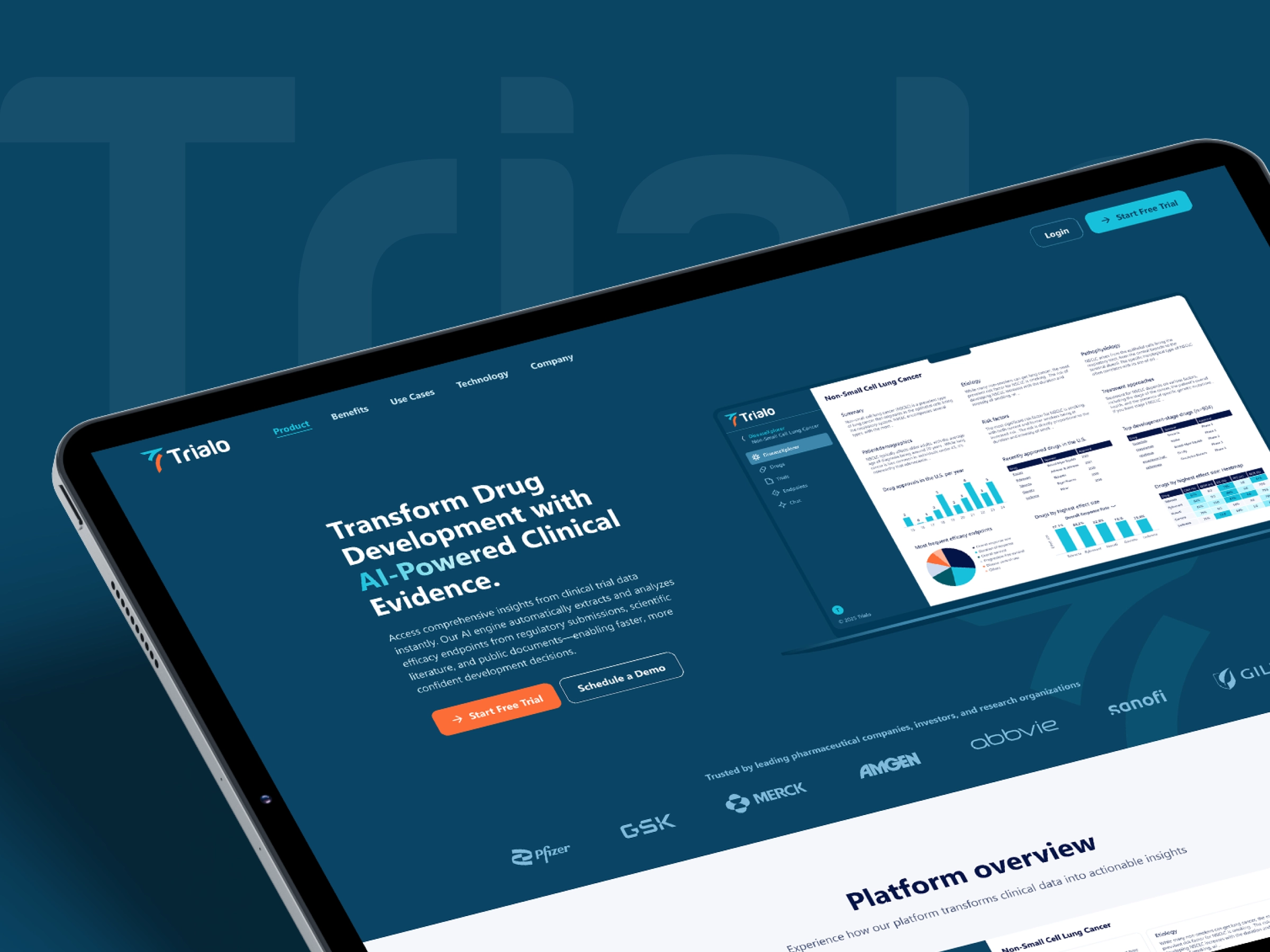 AI Powered Healthcare Landing Page UI/UX Design