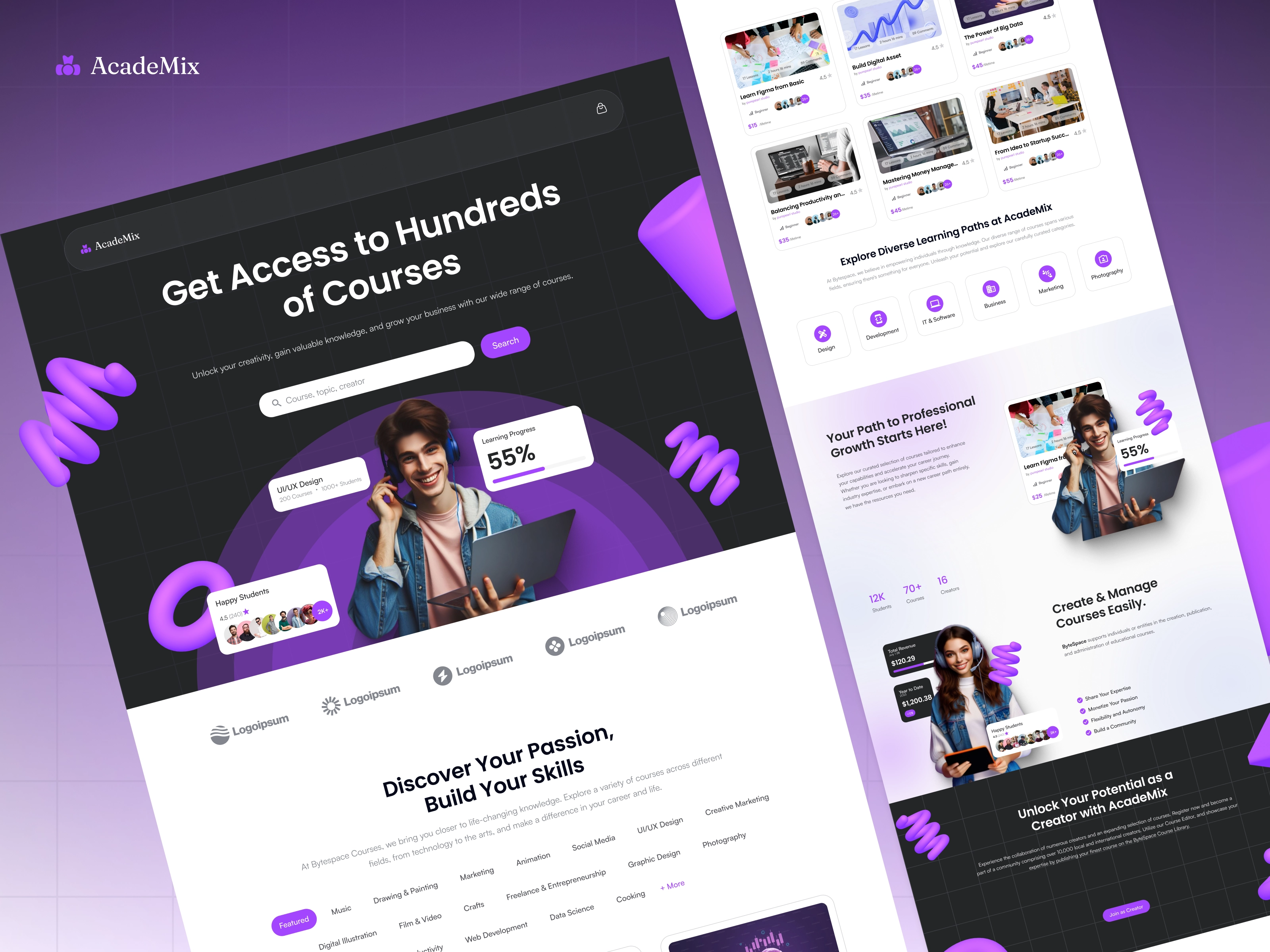 AcadeMix — A Unified Learning Experience