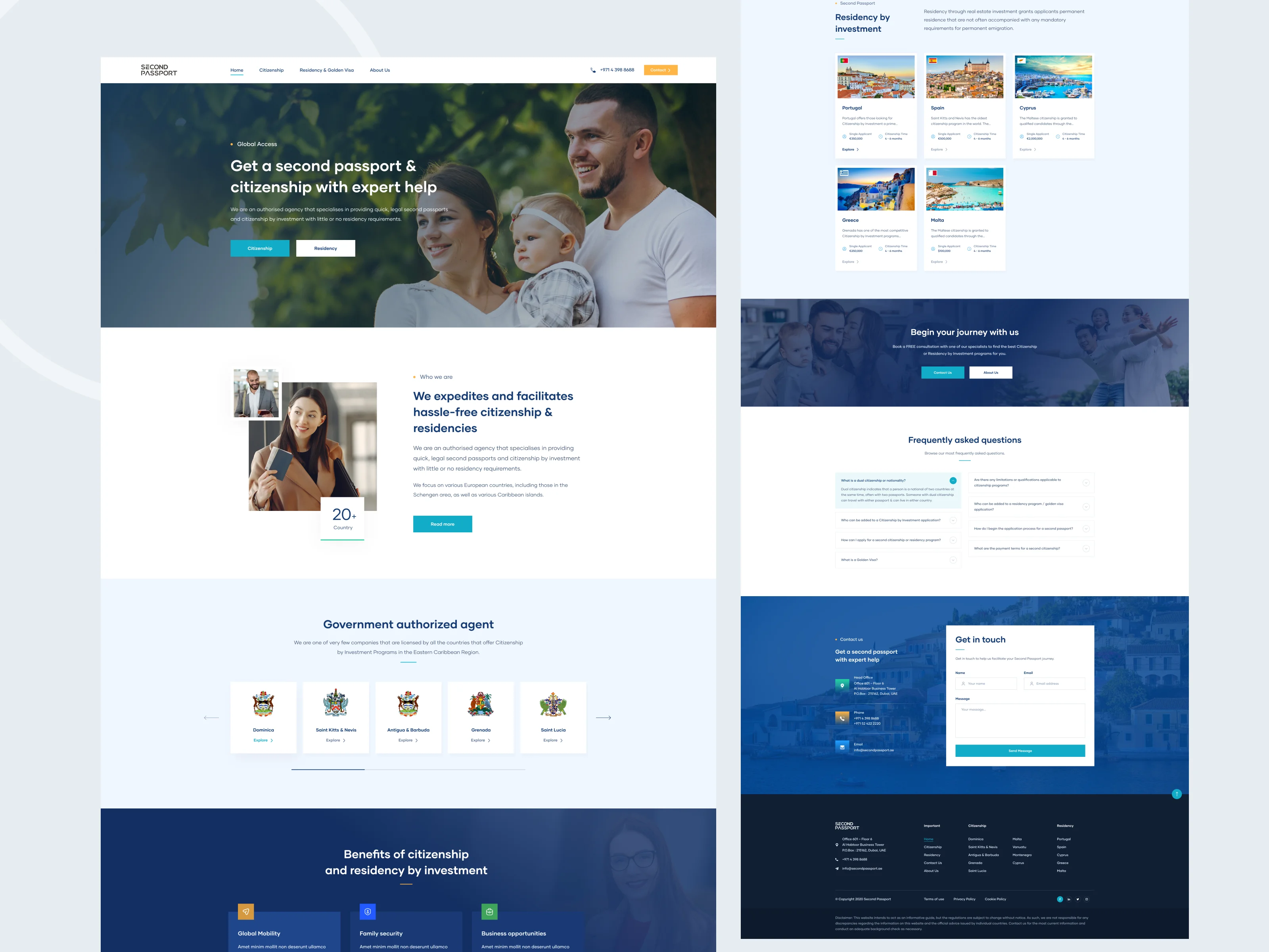 Second Passport – Citizenship & Residencies Website