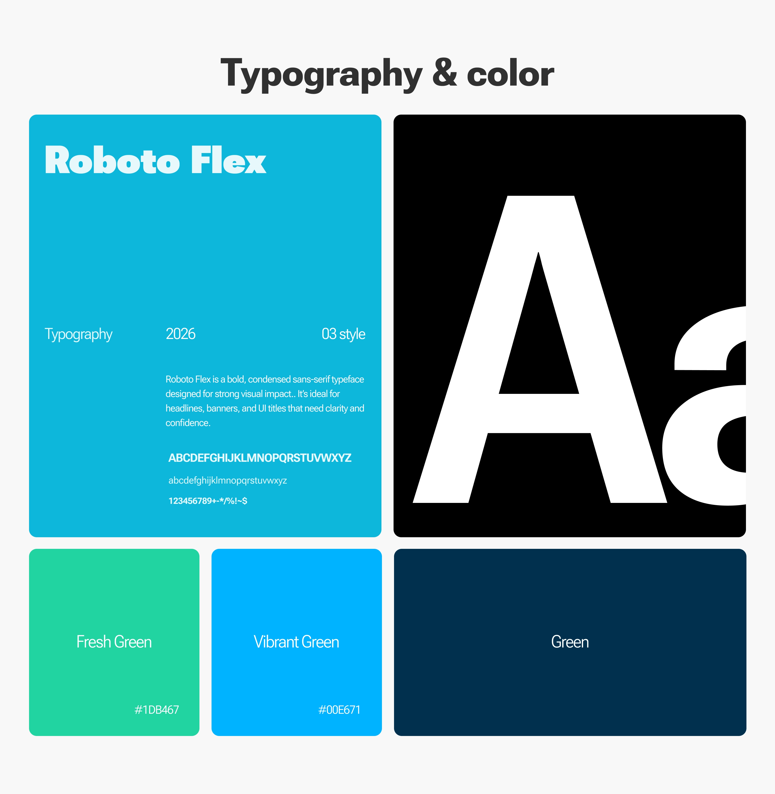 Color & Typography