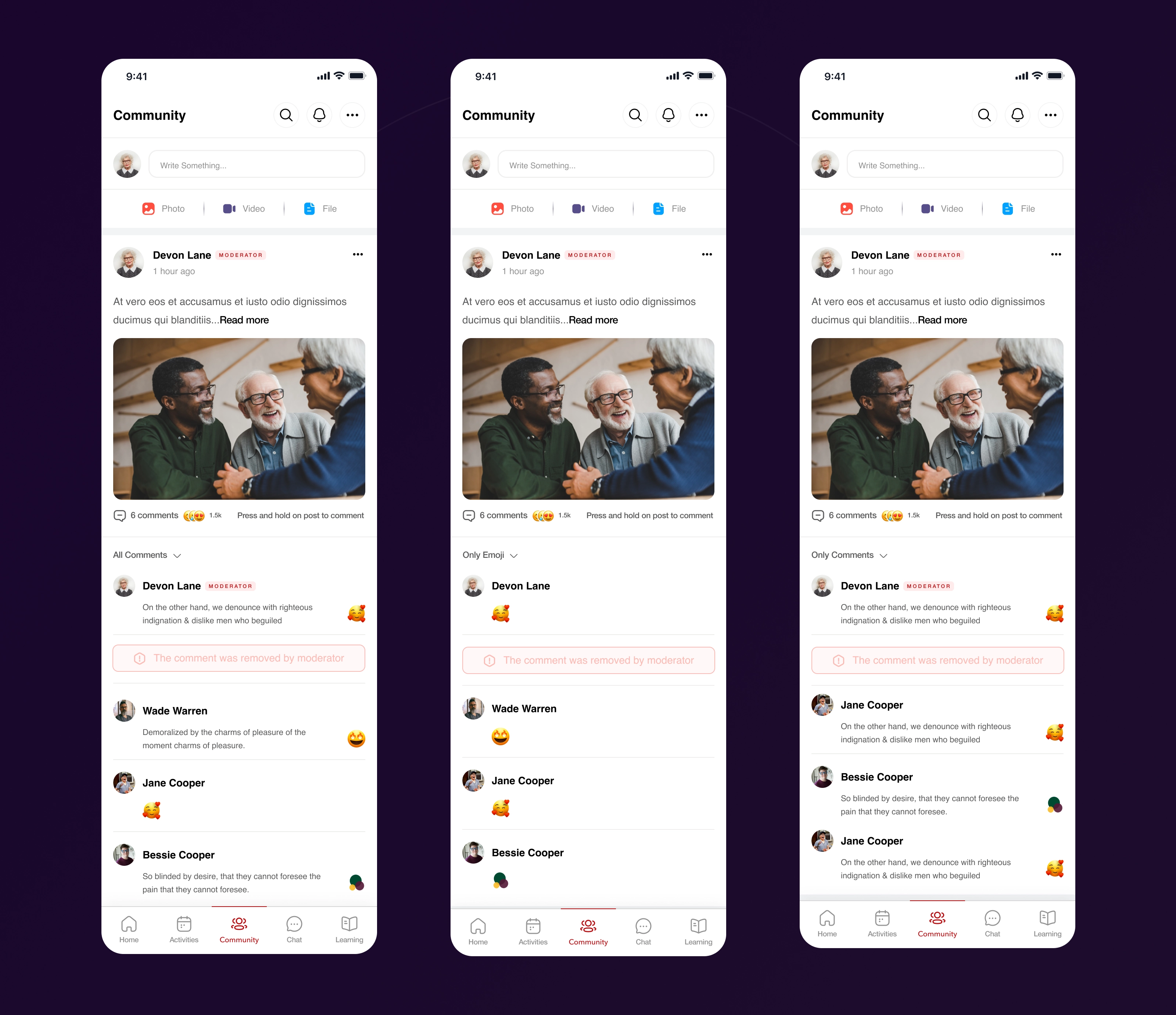 Screens
