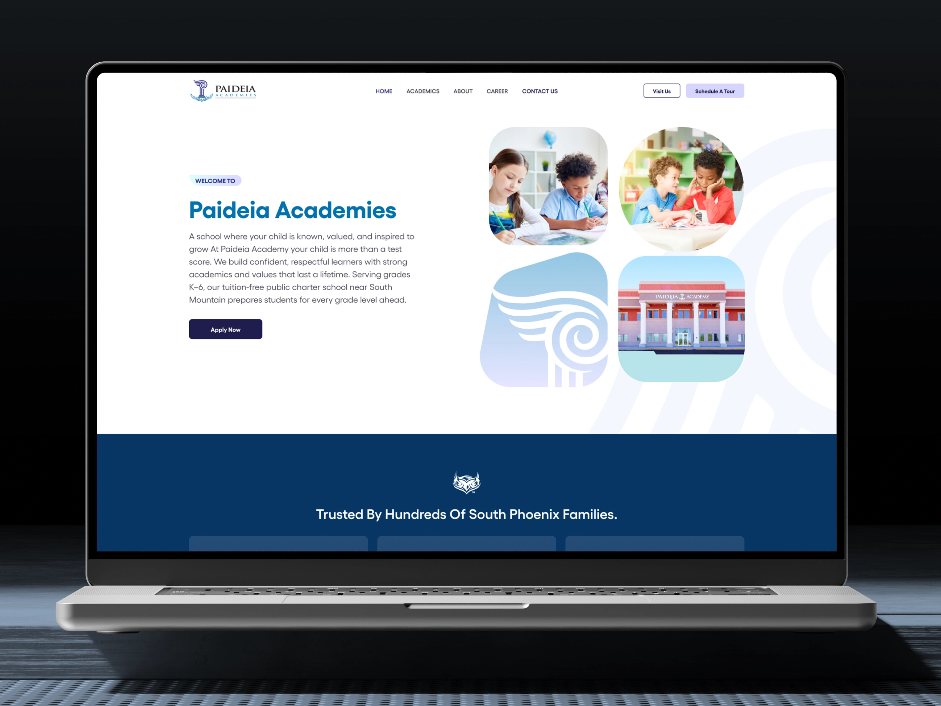 Paideia Academy – Education Platform Design for Better Engagement