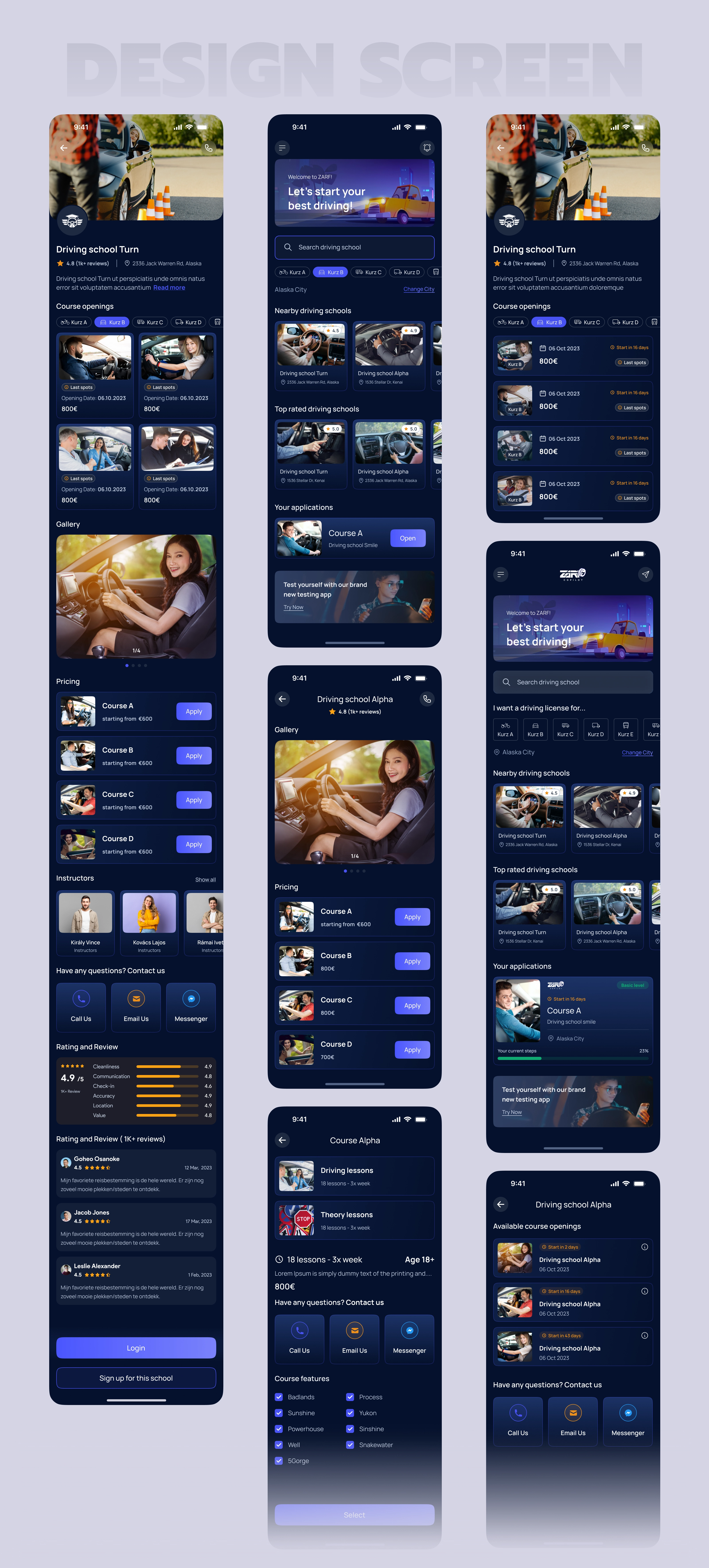 Designed Screens