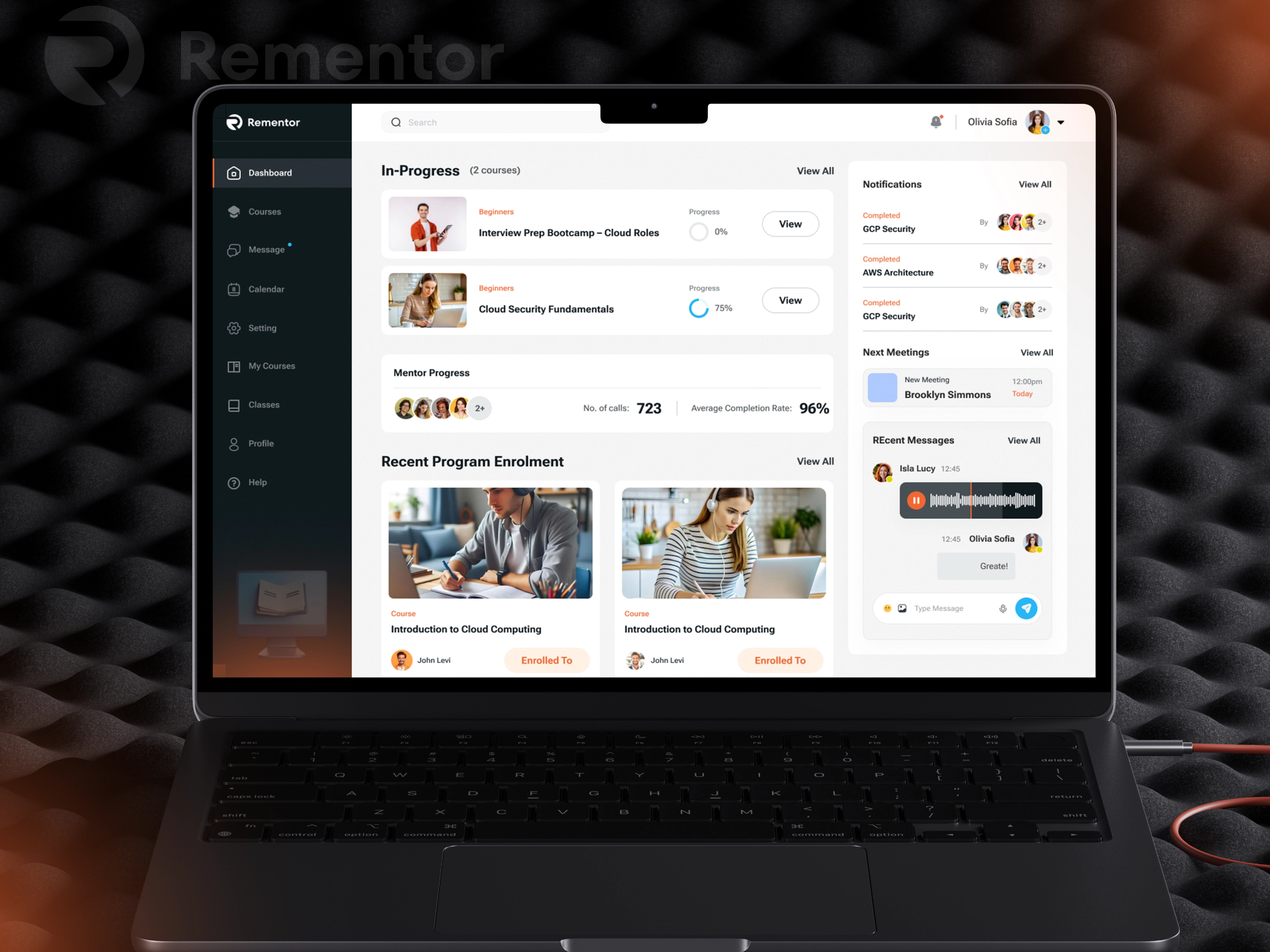 Rementor – E-learning Dashboard for Smarter Learning Management
