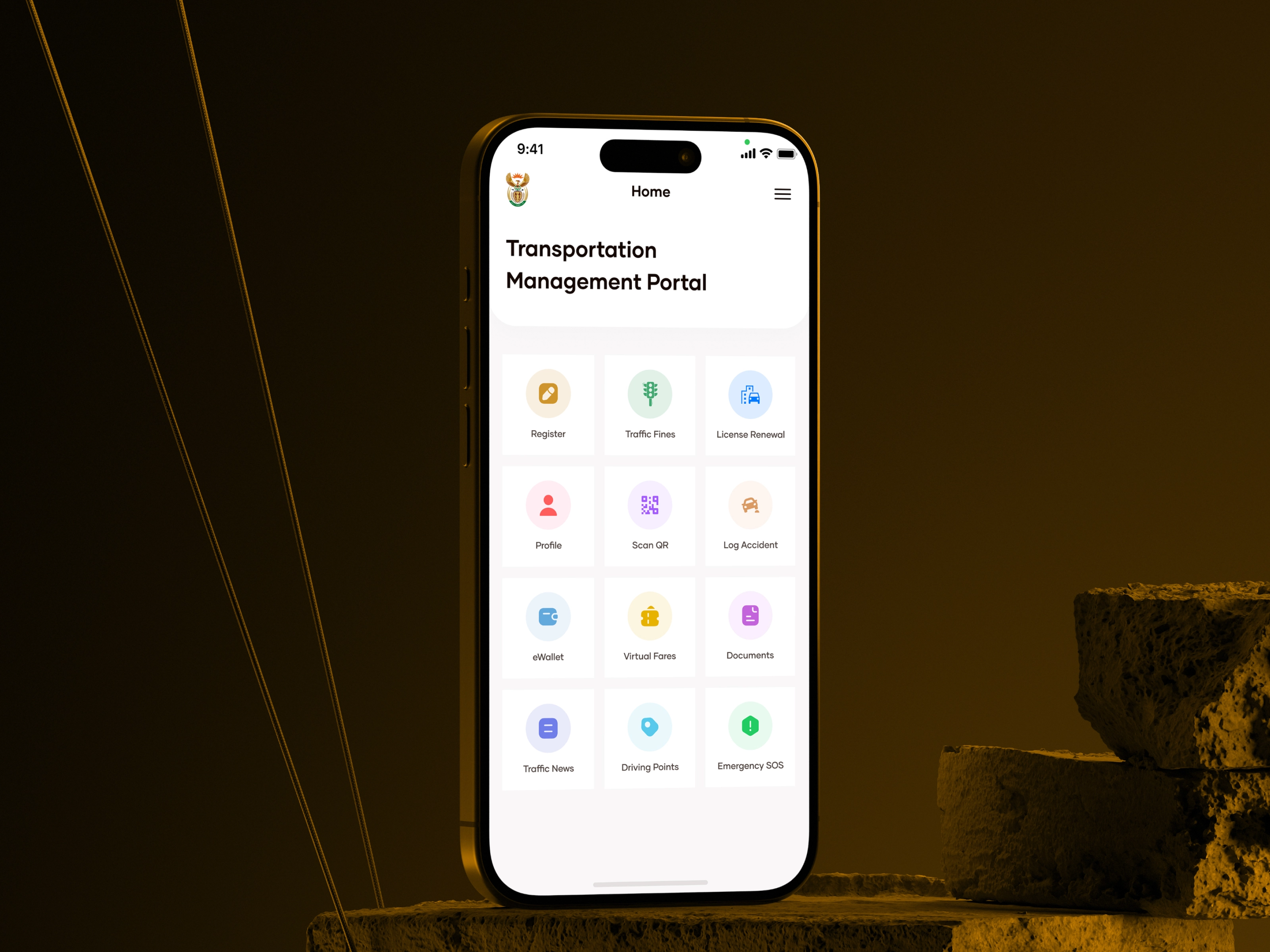 License Portal – Transportation Management App