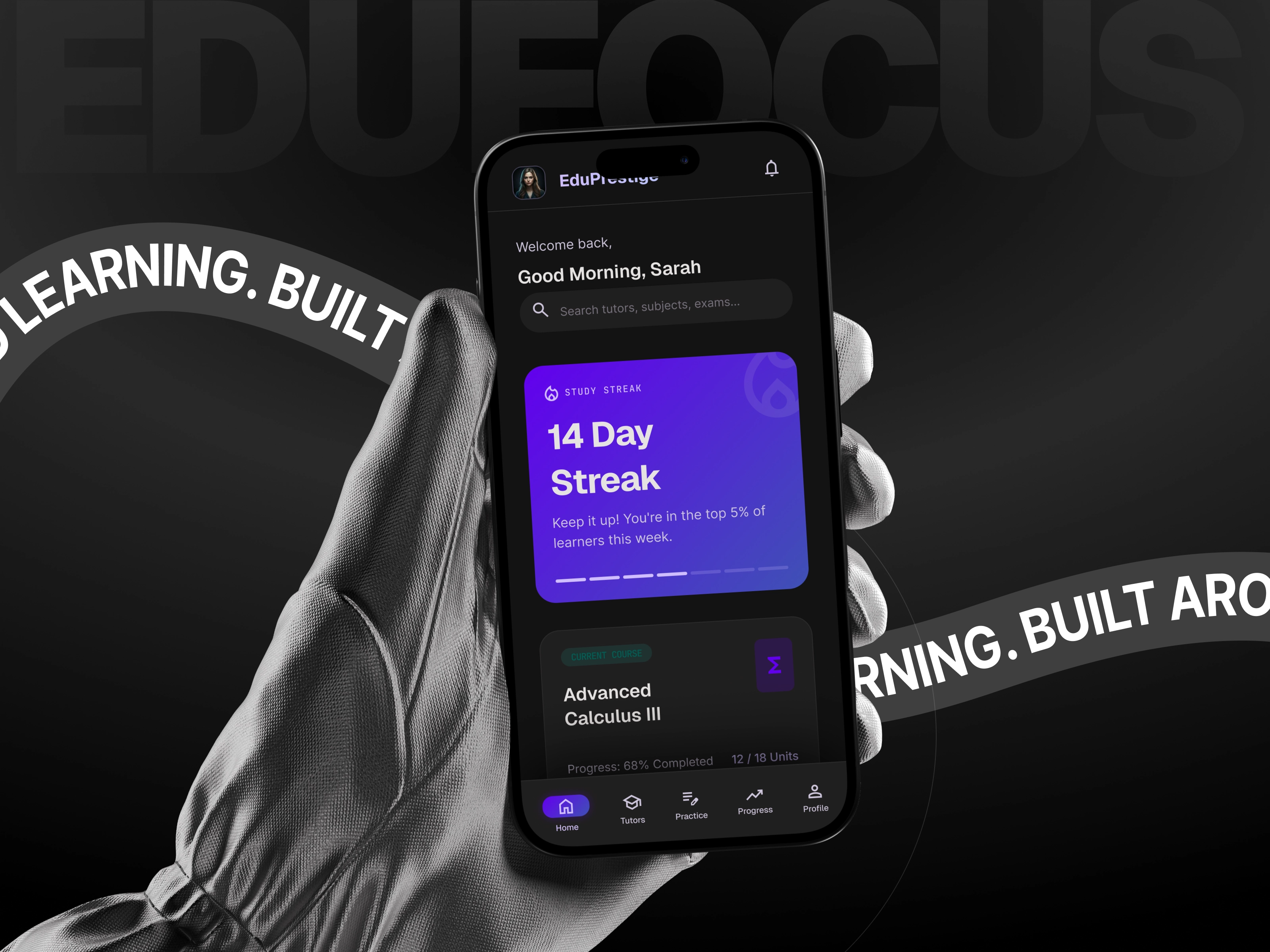 EduFocus | Mobile Learning and Tutor Booking App Design