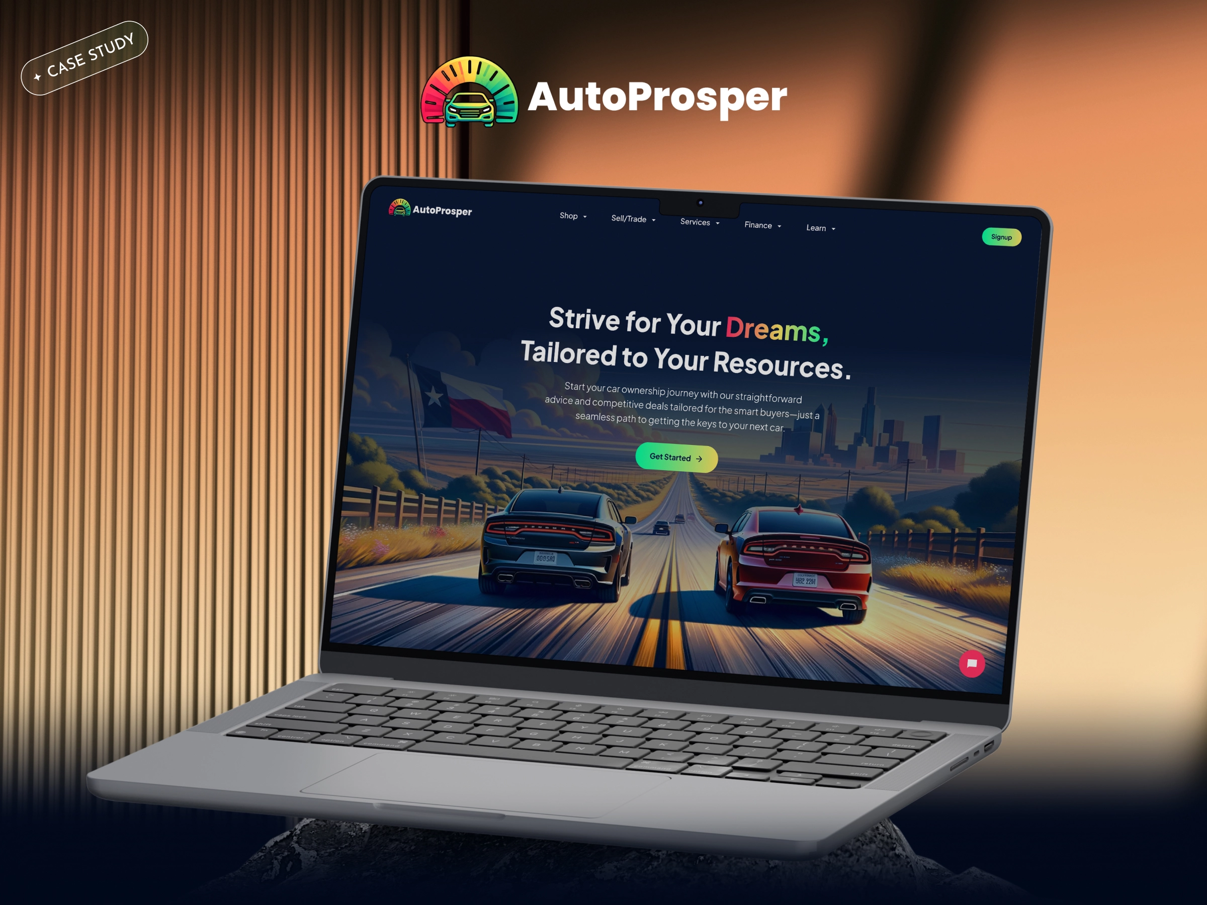 AutoProsper – Automotive Marketplace & Dealer CRM Web App Design